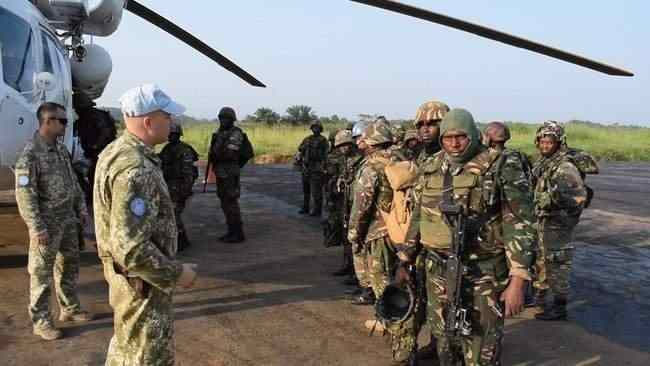 Украинские миротворцы в Конго обеспечили высадку сводной поисково-спасательной группы, - Минобороны 03