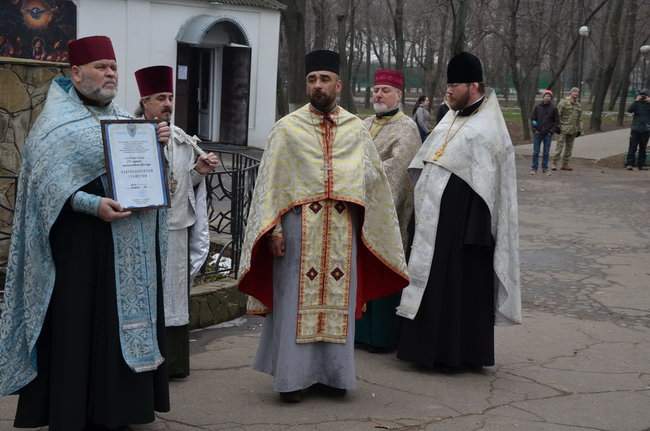 Воины 28-й ОМБр, вернувшиеся из зоны ООС, прошли торжественным маршем по Одессе 02