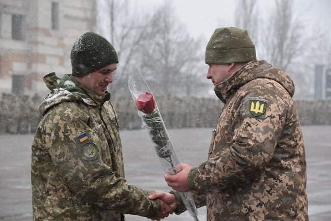 На Одесчину после выполнения боевых задач в зоне ООС вернулись бойцы 28-й ОМБр 05