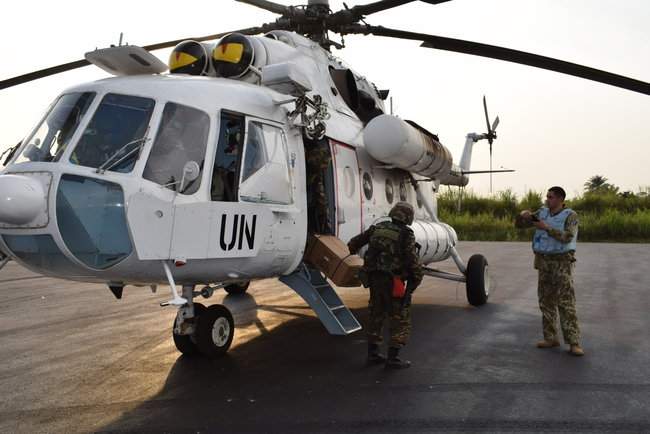 Украинские миротворцы в Конго обеспечили высадку сводной поисково-спасательной группы, - Минобороны 02