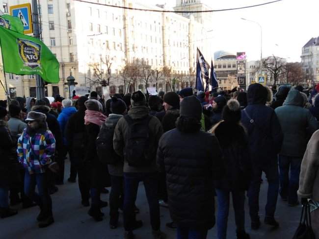 Тарифный протест в Харькове: от Кернеса требуют не повышать цены на городской транспорт 02