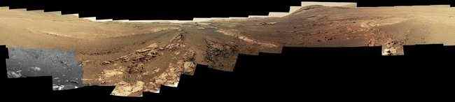 NASA обнародовало последнюю панораму, сфотографированную марсоходом Opportunity 01