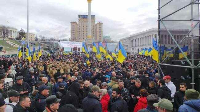 #СвинарчуковПорошенка - за решетку!: В центре Киева проходит акция Нацкорпуса 05