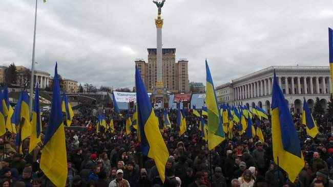 #СвинарчуковПорошенка - за решетку!: В центре Киева проходит акция Нацкорпуса 06