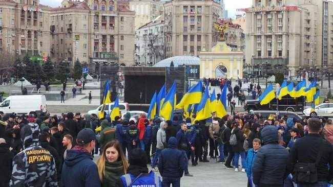 #СвинарчуковПорошенка - за решетку!: В центре Киева проходит акция Нацкорпуса 10