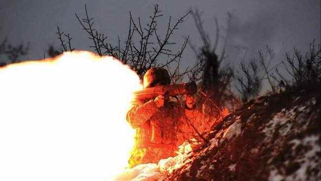 Бойцы 30-й ОМбр удалили на Донбассе вражеский опорный пункт Прыщ 01