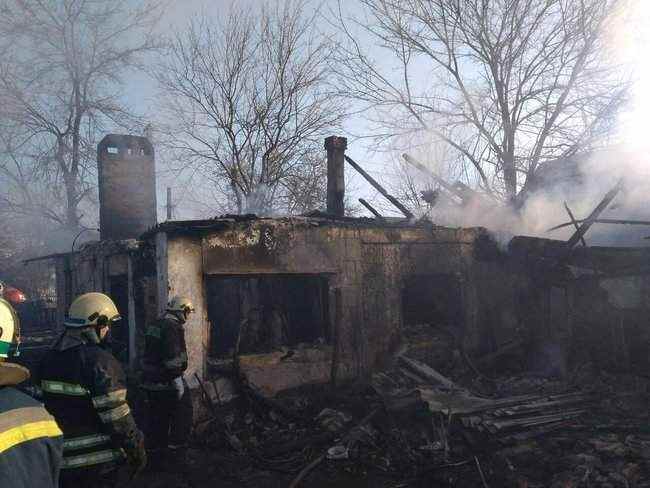 Трагедия в Кривом Роге: на пожаре погибли двое малолетних детей и их отец, - ГСЧС 02