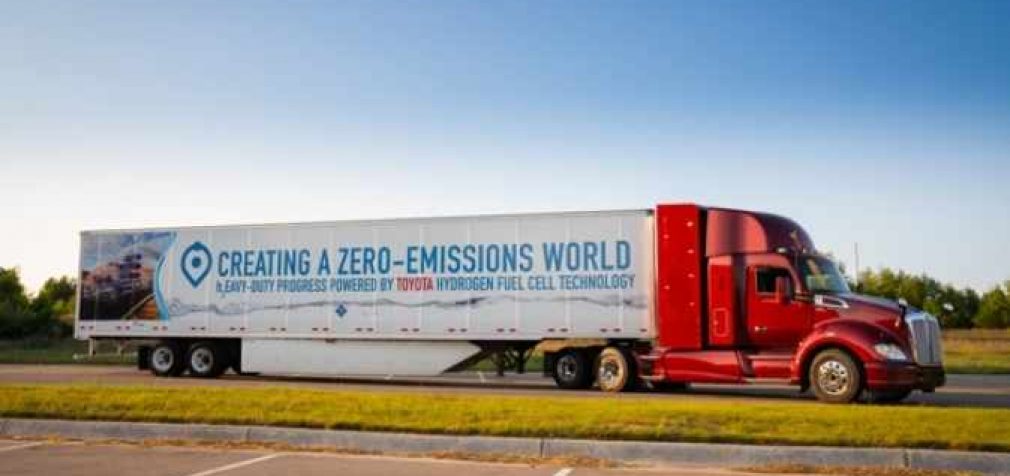 Toyota смогла в полтора раза увеличить пробег водородного грузовика без дозаправки