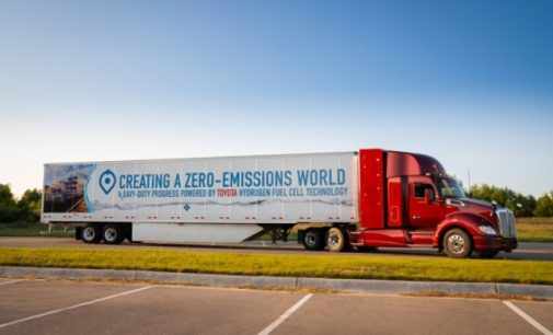 Toyota смогла в полтора раза увеличить пробег водородного грузовика без дозаправки