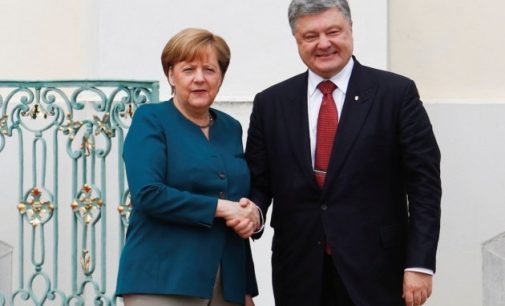 В АП рассказали, о чем Порошенко будет говорить с Меркель