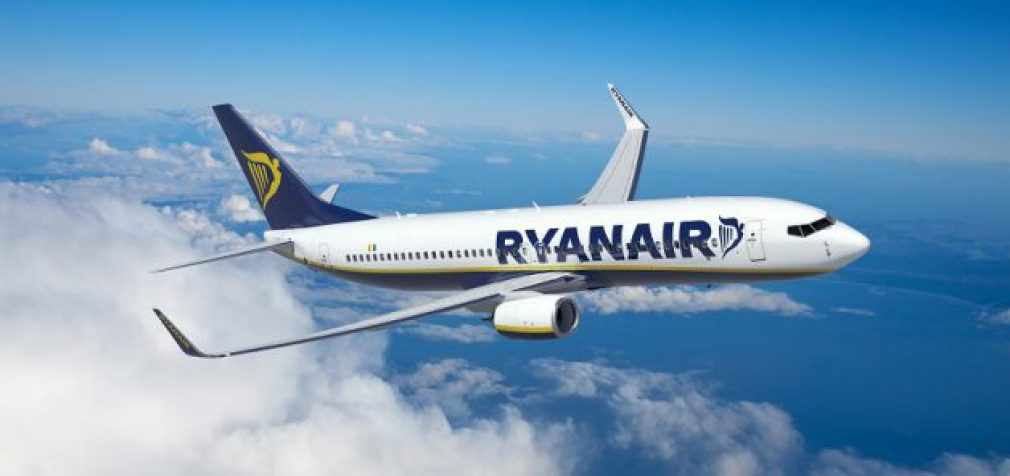 Ryanair запустил новый авиарейс в Украину