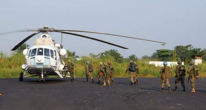 Украинские миротворцы в Конго обеспечили высадку сводной поисково-спасательной группы, – Минобороны. ВИДЕО+ФОТОрепортаж