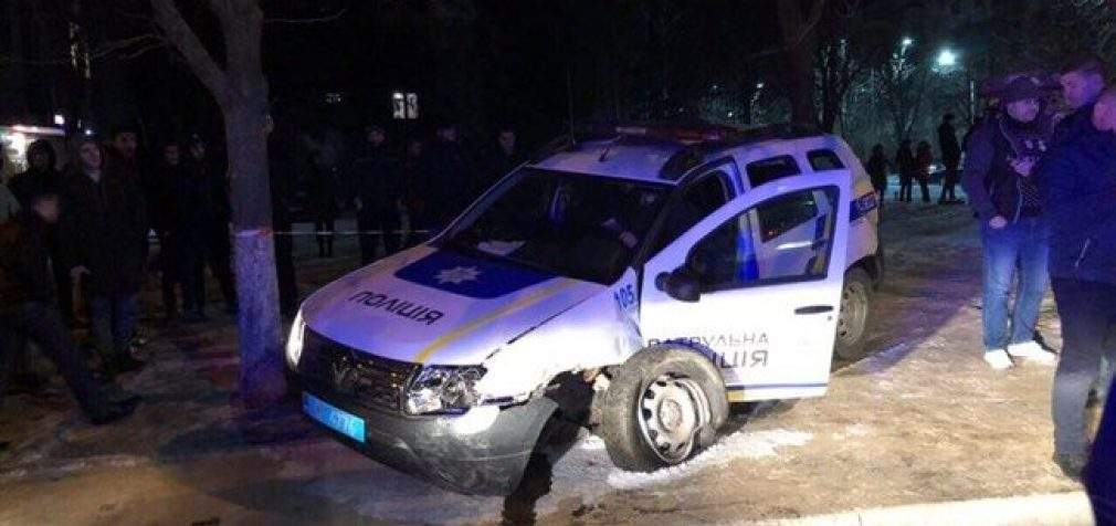 Автомобиль патрульной полиции попал в ДТП на Одесчине. ФОТО