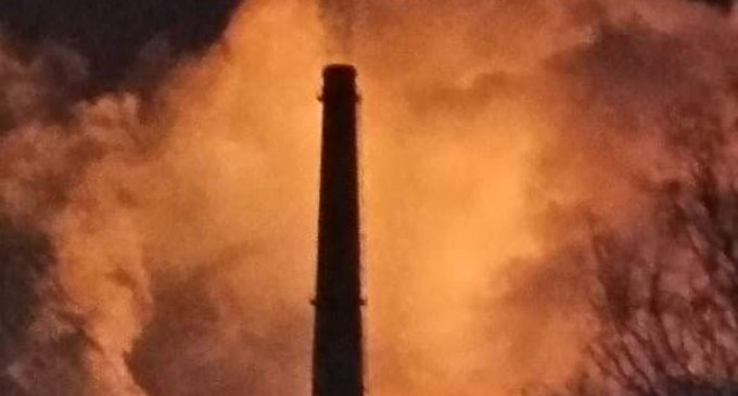 Масштабный пожар на территории “Азовстали” в Мариуполе. ВИДЕО+ФОТОрепортаж