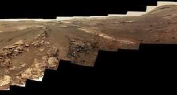 NASA обнародовало последнюю панораму, сфотографированную марсоходом Opportunity. ФОТО