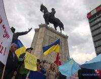 Митинг против оккупации Крыма прошел в Анкаре. ФОТОрепортаж