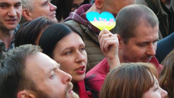 Под Администрацией президента в Киеве прошла акция Дякую, Петре! (обновлено) 17