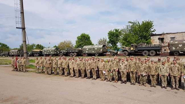 На Одесчину из зоны проведения ООС вернулись военнослужащие зенитно-ракетной бригады 01