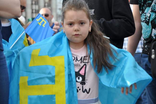 На Майдане Незалежности состоялся траурный митинг памяти жертв геноцида крымскотатарского народа 18