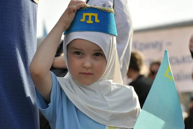 На Майдане Незалежности состоялся траурный митинг памяти жертв геноцида крымскотатарского народа 23