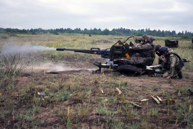 На Днепропетровщине прошли тактические учения с боевыми стрельбами 04