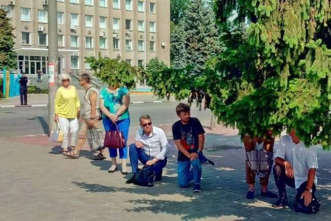 С воином 24-го ОШБ Айдар Александром Пузиковым, погибшим на Донбассе, простились в Никополе 08