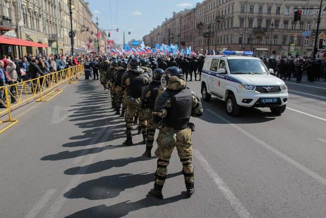 На первомайских акциях в России задержали 124 человека 11