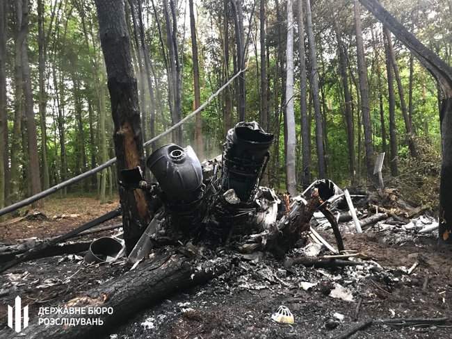 Опубликованы кадры с места крушения вертолета Ми-8. ГБР расследует обстоятельства аварии 04