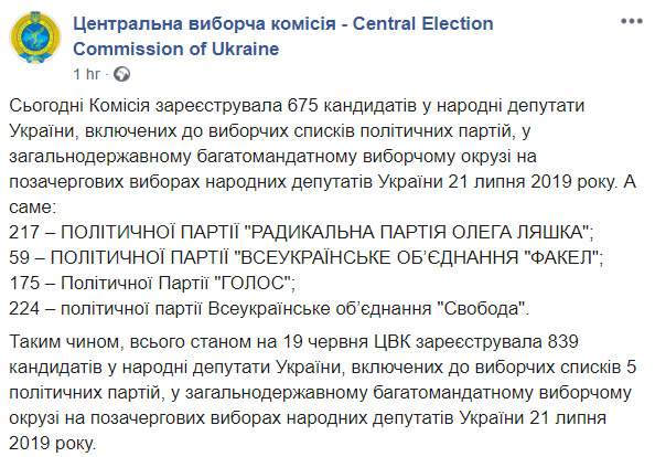 Желающие баллотироваться в Раду выстраиваются в очереди в ЦИК 01