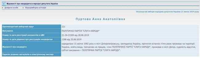 В столичном 221-м округе от Слуги народа баллотируется безработная из Днепра 01