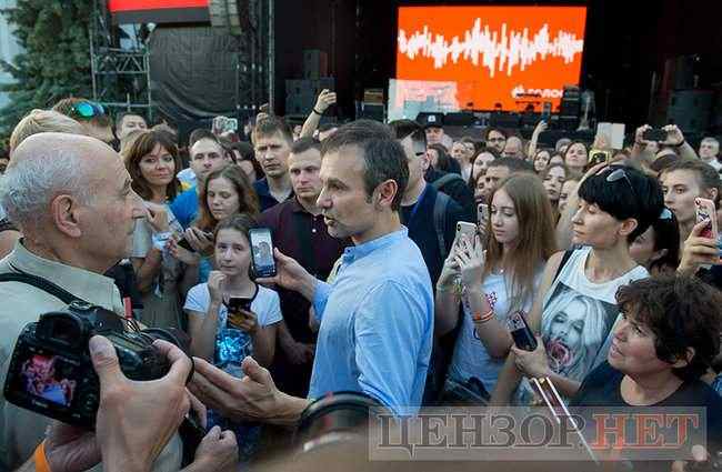 Святослав Вакарчук, Юлия Клименко, Кира Рудык, Ярослав Железняк, Александра Устинова и другие, - представлен список партии Голос 06