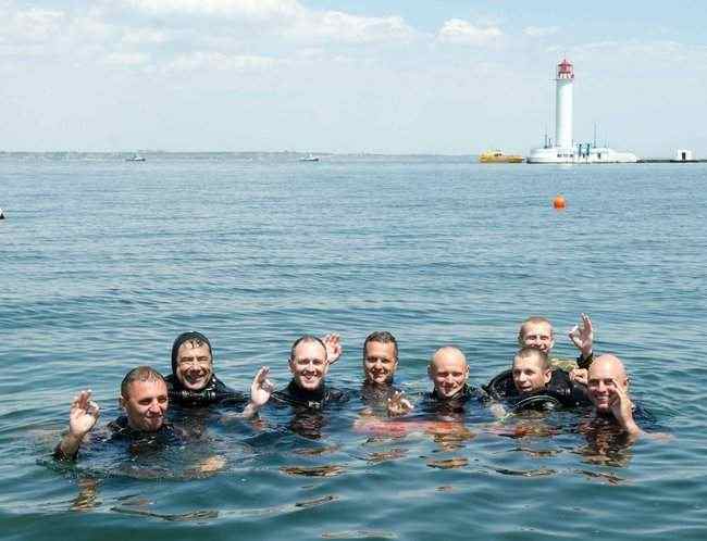 Украинские военные водолазы осваивали основы фридайвинга и стрессоустойчивости под водой, - Минобороны 04