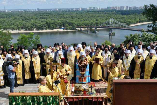 Верующие УПЦ МП прошлись в Киеве крестным ходом по случаю Дня крещения Киевской Руси-Украины (обновлено) 54