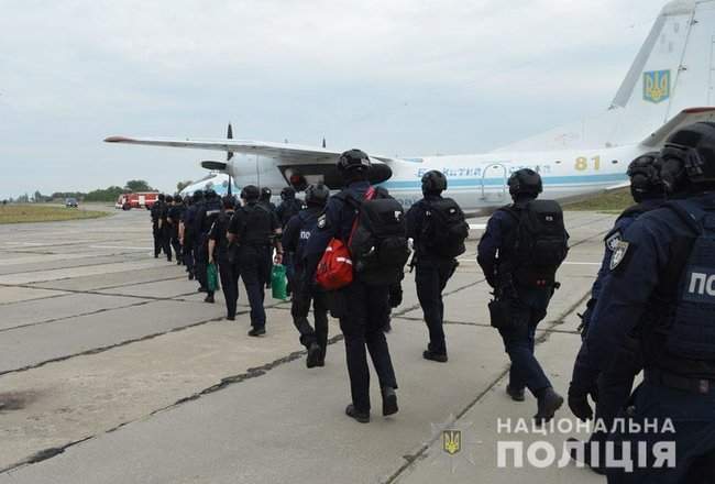 Нацполиция провела ротацию спецназовцев на ОИК №50 в Покровске, оперативная обстановка стабильная 02