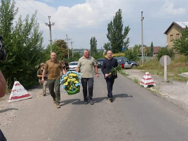 Пятую годовщину освобождения от оккупантов отметили в Авдеевке 06