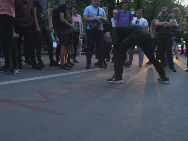 Не будьте как Россия, - под посольством Италии прошла акция в поддержку Маркива 09