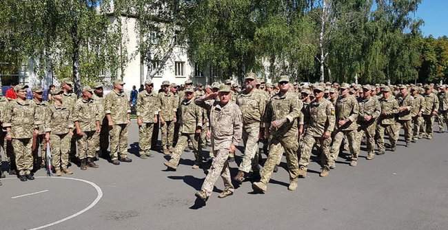 Бойцы батальона Донбасс-Украина вернулись из зоны ООС в место постоянной дислокации на Харьковщине 03