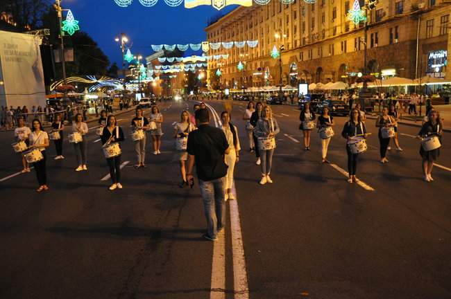 Репетиция Шествия Достоинства состоялась в Киеве вечером 22 августа 15