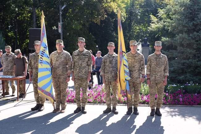 Бойцы батальона Донбасс-Украина вернулись из зоны ООС в место постоянной дислокации на Харьковщине 02