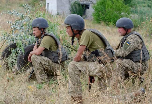 На Николаевщине на полигоне Широкий лан прошли батальонно-тактические учения 28-й ОМБр 03