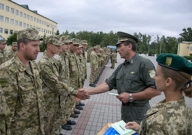 На Черкасщине прошли сборы пограничников оперативного резерва первой очереди 11