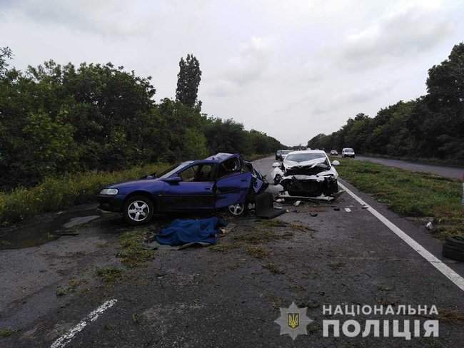 Водитель погиб, двое пассажиров получили телесные повреждения в результате ДТП на Николаевщине, - полиция 01