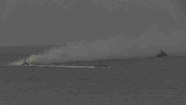Корабли ВМС в рамках учений Козацкая воля - 2019 отработали действия при высадке морского десанта противника 08
