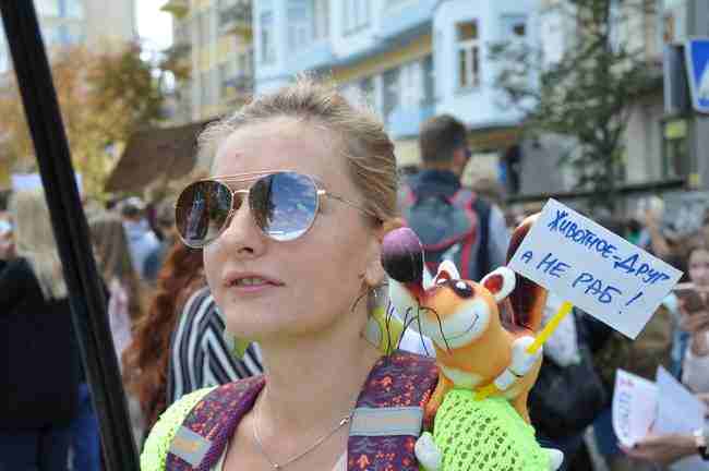 Марш за права животных прошел одновременно в 24 городах Украины 13