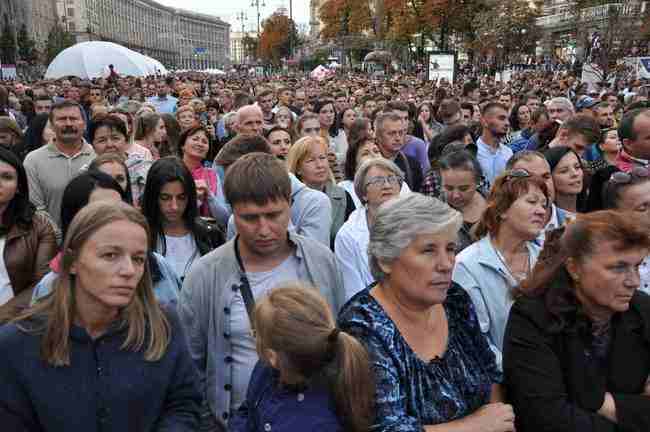День благодарения отметили в центре Киева 10