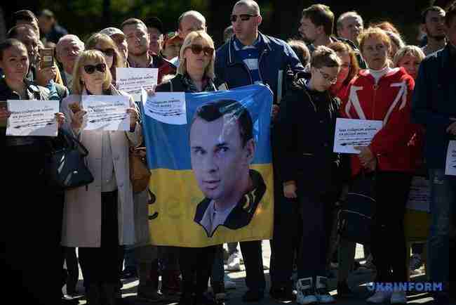 Правозащитная акция Письма из-за решетки с участием Сенцова прошла во Львове 09