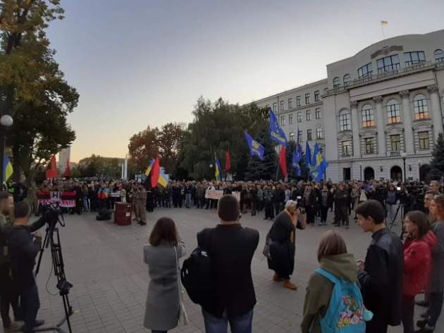 Ні капітуляції! Тільки перемога!, - акции протеста снова прошли в разных городах Украины 01