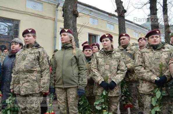 В Сумах простились с комбригом 128-й ОГПБр Коростелевым, умершим от полученных в зоне ООС ранений 19