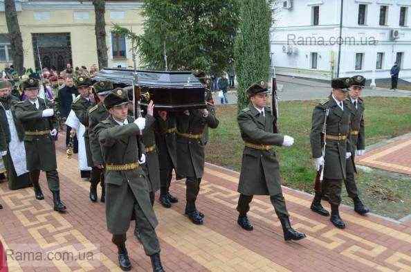 В Сумах простились с комбригом 128-й ОГПБр Коростелевым, умершим от полученных в зоне ООС ранений 20