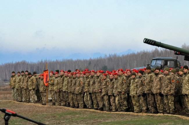 Состоялось награждение победителей конкурса на лучшую артиллерийскую батарею ВСУ 02